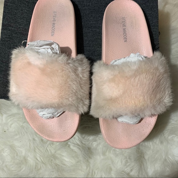 🦙🦙Steve Madden Pink Slides🦙🦙 - Picture 3 of 8